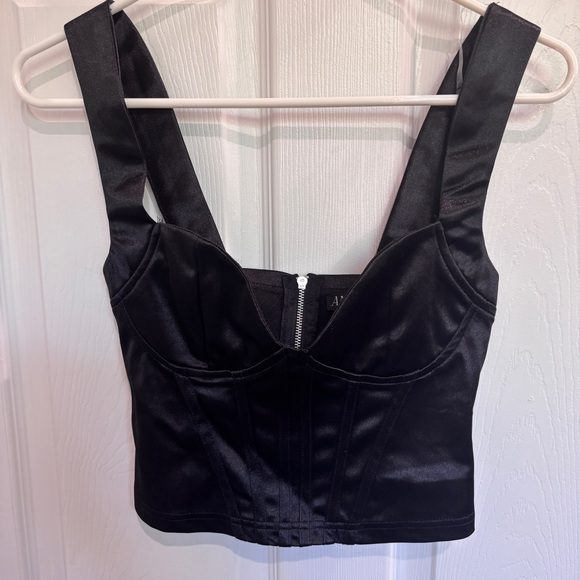 Forever 21 Satin corset top - Picture 1 of 4